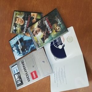 💿DVD SET, THE JASON BOURNE COLLECTION, MATT DAMON